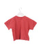 A Red Short Sleeve Tops from Niny Mini in size 2T for girl. (Back View)
