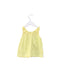 A Yellow Sleeveless Tops from Ragmart in size 18-24M for girl. (Back View)