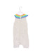 A Beige Sleeveless Jumpsuits from The Bonnie Mob in size 12-18M for girl. (Back View)