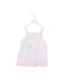 A White Sleeveless Dresses from The Little White Company in size 2T for girl. (Front View)