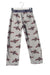 A Grey Pyjama Sets from Claessens'Kids in size 6T for boy. (Back View)