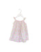 A Pink Sleeveless Dresses from Petit Bateau in size 6-12M for girl. (Front View)