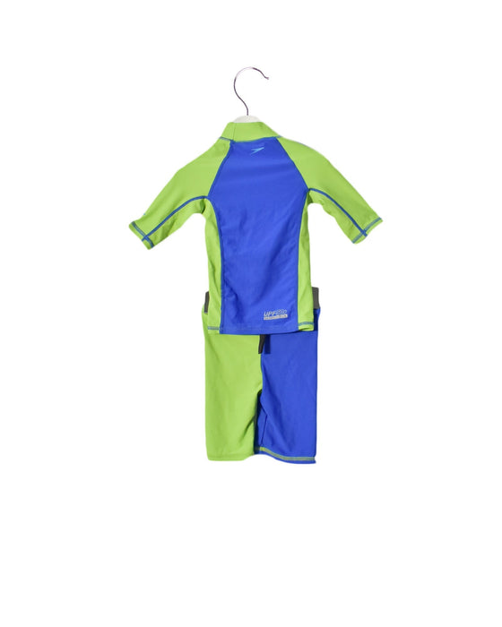 A Blue Swim Sets from Speedo in size 4T for boy. (Back View)