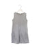 A Grey Sleeveless Dresses from Crewcuts in size 7Y for girl. (Front View)