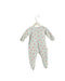 A Blue Long Sleeve Jumpsuits from Petit Bateau in size 6-12M for neutral. (Back View)