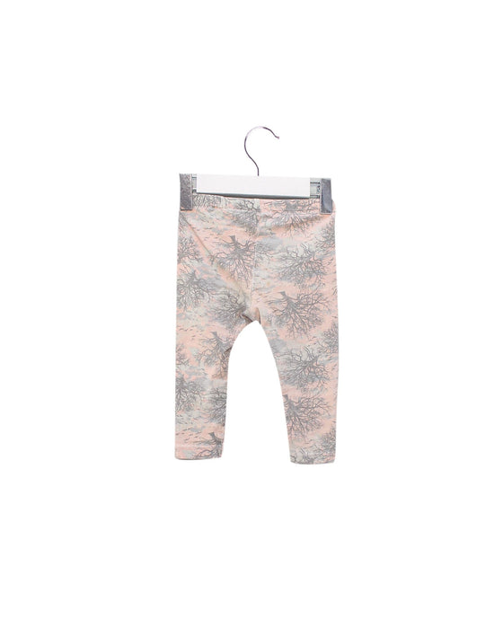 A Pink Leggings from Wheat in size 6-12M for girl. (Back View)