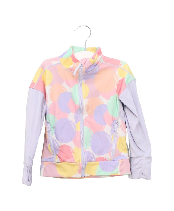 A Purple Zippered Sweatshirts from Moody Tiger in size 18-24M for girl. (Front View)