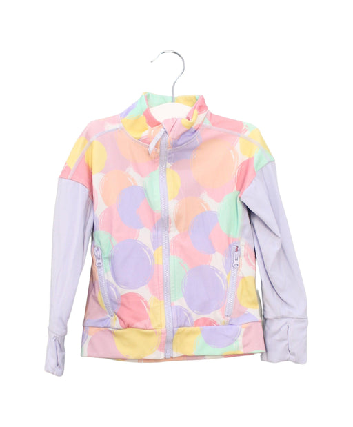 A Purple Zippered Sweatshirts from Moody Tiger in size 18-24M for girl. (Front View)