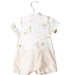A Beige Rompers from Le Petit Society in size 0-3M for girl. (Back View)