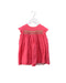 A Pink Sleeveless Dresses from Bonpoint in size 6-12M for girl. (Front View)