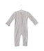 A Beige Rompers from Livly in size 0-3M for neutral. (Front View)