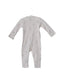 A Beige Rompers from Livly in size 0-3M for neutral. (Back View)