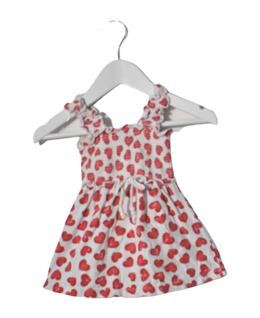A White Sleeveless Dresses from Nucleo in size 3T for girl. (Front View)