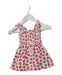A White Sleeveless Dresses from Nucleo in size 3T for girl. (Front View)