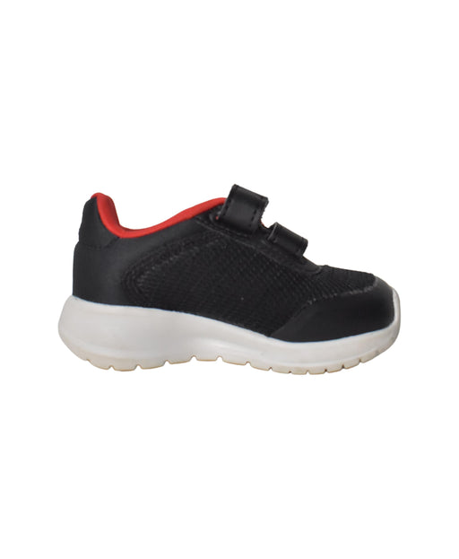 A Black Sneakers from Adidas in size 12-18M for neutral. (Front View)
