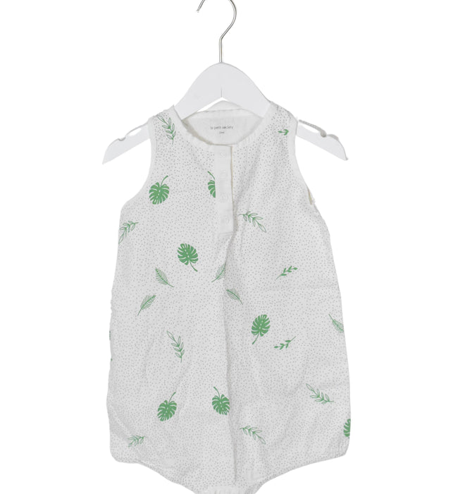 A Grey Bodysuits from Le Petit Society in size 18-24M for neutral. (Front View)