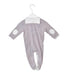 A Blue Long Sleeve Jumpsuits from Petit Bateau in size 6-12M for neutral. (Back View)