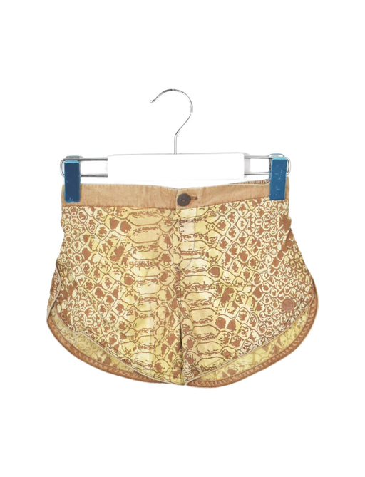 A Yellow Shorts from Children of the Tribe in size 3T for girl. (Front View)