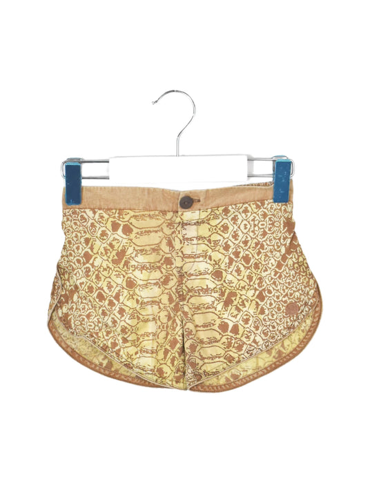 A Yellow Shorts from Children of the Tribe in size 3T for girl. (Front View)