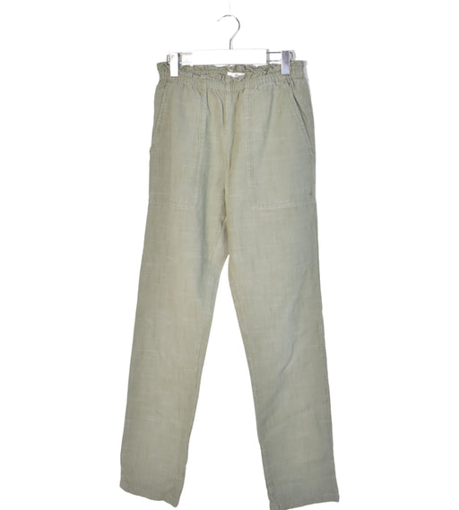 A Green Casual Pants from Bonpoint in size 14Y for girl. (Front View)