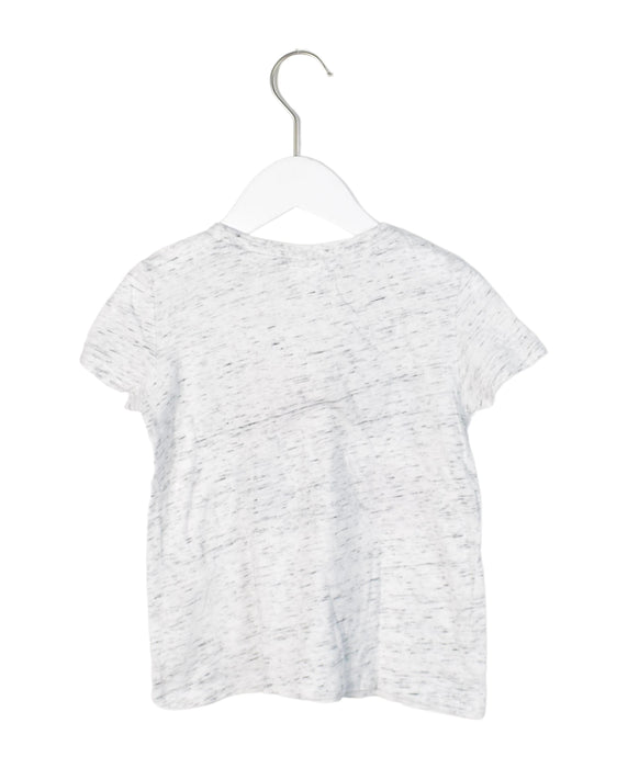 A Grey Short Sleeve T Shirts from Seed in size 4T for boy. (Back View)