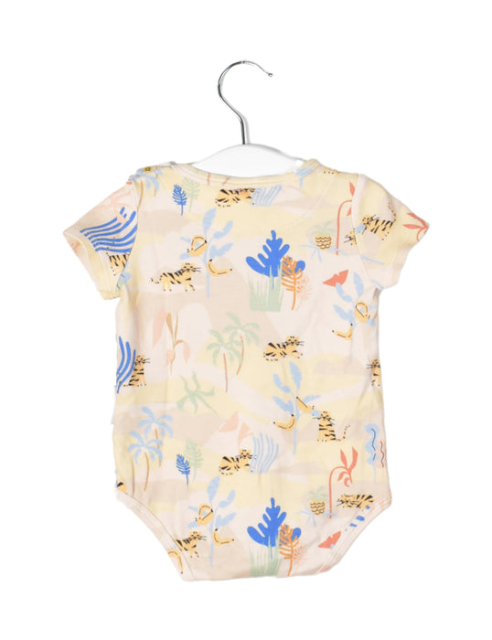 A Orange Bodysuits from Sea Apple in size 3-6M for neutral. (Back View)