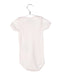 A Pink Short Sleeve Bodysuits from Petit Bateau in size 3-6M for girl. (Back View)