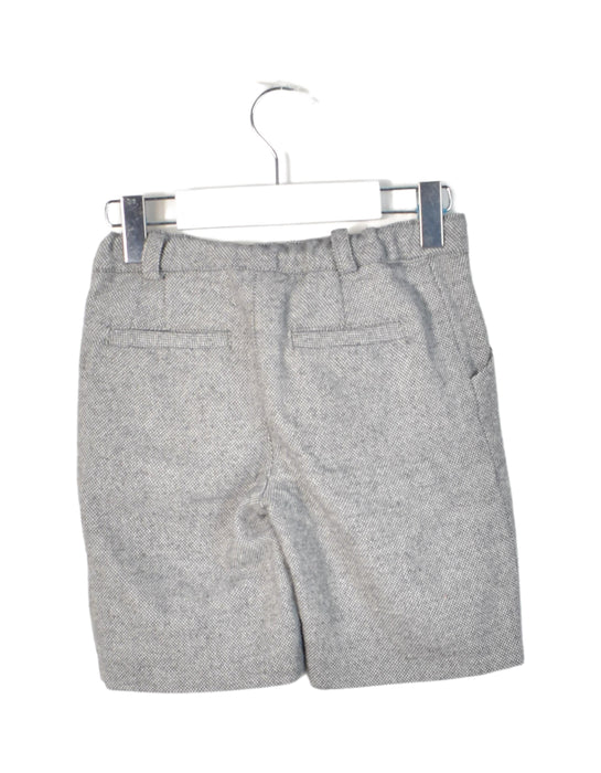 A Grey Shorts from La Coqueta in size 5T for boy. (Back View)