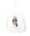 A White Long Sleeve Tops from Polo Ralph Lauren in size 4T for neutral. (Front View)