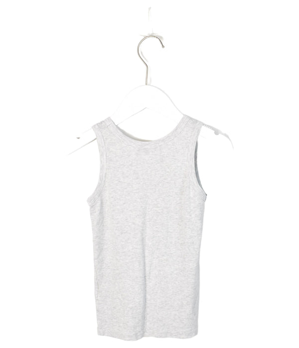 A Grey Sleeveless Tops from Petit Bateau in size 6T for neutral. (Back View)