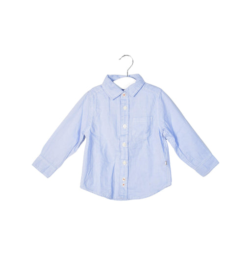 A Blue Shirts from Jacadi in size 2T for boy. (Front View)