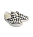 A White Slip Ons from Vans in size 12-18M for neutral. (Back View)
