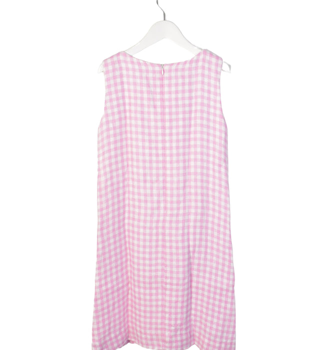 A Pink Sleeveless Dresses from Rachel Riley in size 8Y for girl. (Back View)