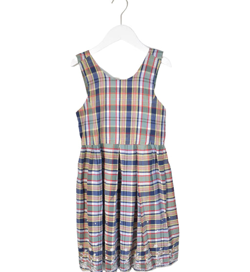 A Multicolour Sleeveless Dresses from Ralph Lauren in size 6T for girl. (Front View)