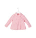 A Pink Lightweight Jackets from Jacadi in size 4T for girl. (Front View)