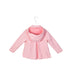 A Pink Lightweight Jackets from Jacadi in size 4T for girl. (Back View)