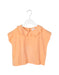 A Orange Short Sleeve Tops from Seed in size 5T for girl. (Front View)