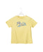 A Yellow Short Sleeve T Shirts from Polo Ralph Lauren in size 6T for neutral. (Front View)