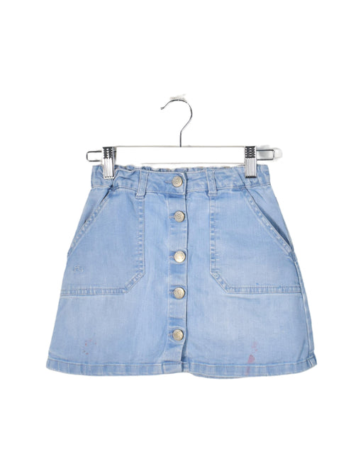 A Blue Short Skirts from Chateau de Sable in size 6T for girl. (Front View)