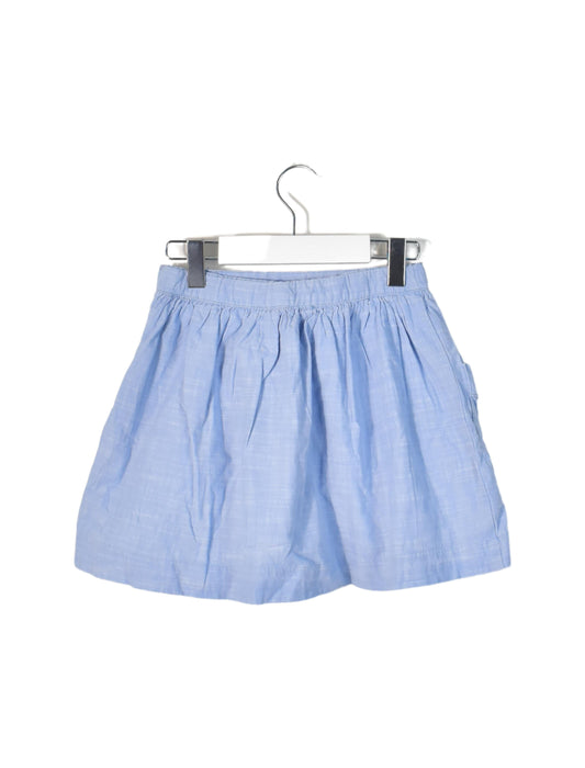 A Blue Short Skirts from Chateau de Sable in size 6T for girl. (Back View)