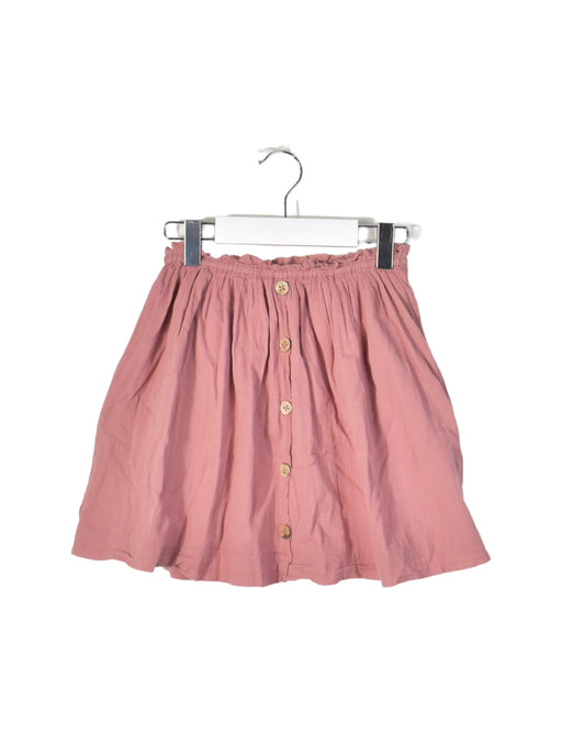 A Pink Short Skirts from Chateau de Sable in size 6T for girl. (Front View)