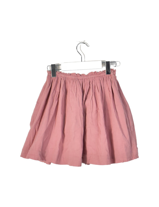 A Pink Short Skirts from Chateau de Sable in size 6T for girl. (Back View)