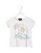 A White Short Sleeve T Shirts from La Martina in size 4T for girl. (Front View)