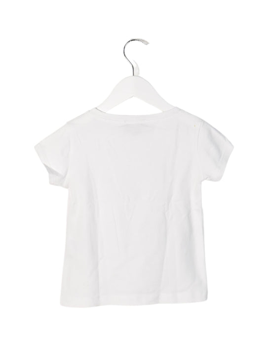 A White Short Sleeve T Shirts from La Martina in size 4T for girl. (Back View)