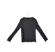 A Black Long Sleeve Tops from Young Versace in size 14Y for girl. (Back View)