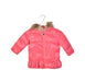 A Pink Puffer/Quilted Jackets from Armani in size L for girl. (Front View)