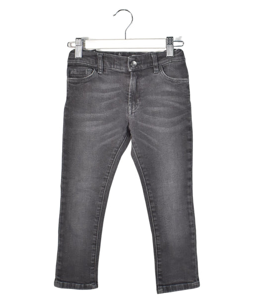 A Grey Jeans from DSquared2 in size 4T for neutral. (Front View)