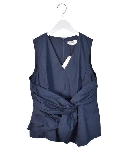 A Navy Sleeveless Tops from Love Bonito in size XL for maternity. (Front View)