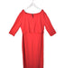 A Red Long Sleeve Dresses from Mothercot in size L for maternity. (Front View)