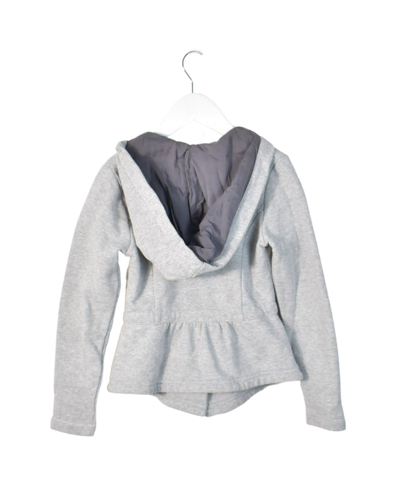 A Grey Lightweight Jackets from DKNY in size 8Y for girl. (Back View)